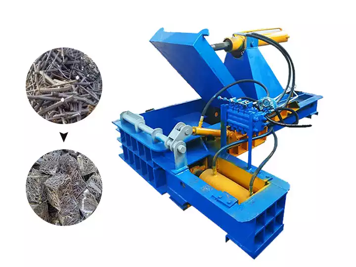 Scrap Metal Baler | Hydraulic Scrap Press Machine