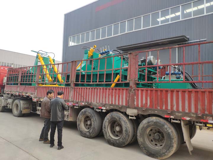 2 Sets of Hydraulic Metal Baler Machine Was Installed in Uzbekistan