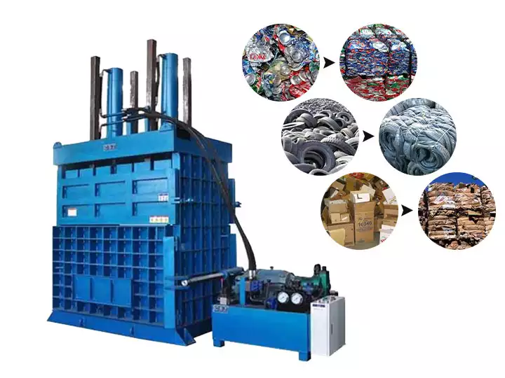 Hydraulic Vertical Baler for Various Waste Recycling Press